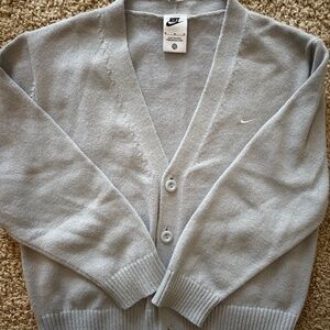Boys Nike Cardigan Sweater